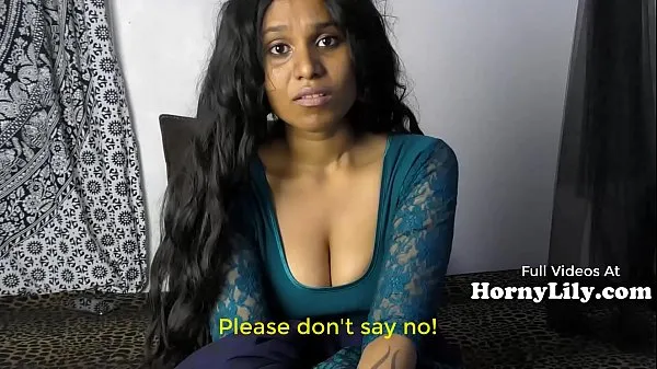 Vis Bored Indian Housewife begs for threesome in Hindi with Eng subtitles mine film