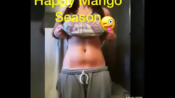 Mostrar Mango boobs hermosos pezones mis películas