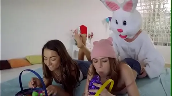 Show Easter bunny lays eggs inside her my Movies