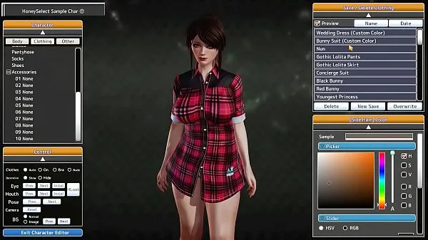 Show Honey Select Character Creation: MILF my Movies