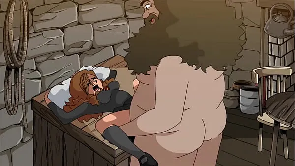 Mostrar Hombre gordo destruye el coño de una joven (Hagrid y Hermione mis películas