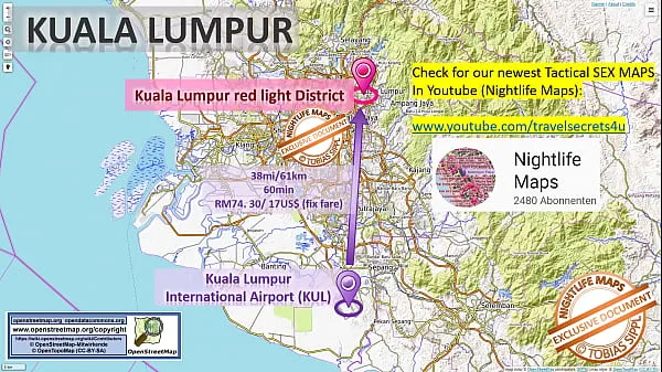 عرض Street Prostitution Map of Kuala Lumpur with Indication where to find Streetworkers, Freelancers and Brothels. Also we show you the Bar and Nightlife Scene in the City أفلامي