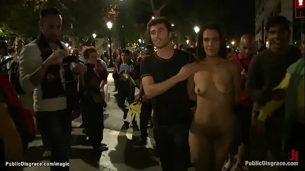 Show Euro slut naked public humiliated my Movies