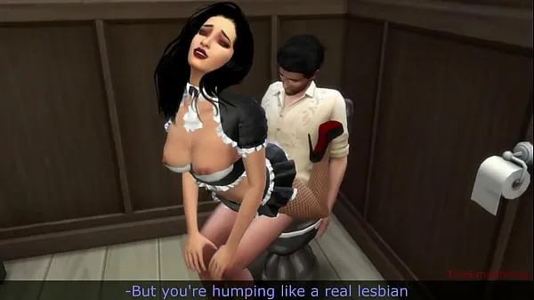 Показать Sims 4 Сексуальную горничную отшпилил господин во время уборки мои фильмы