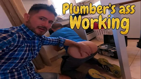Show Amateur Dude Spread Plumber's and Lay Down his Pipe - With Alex Barcelona my Movies