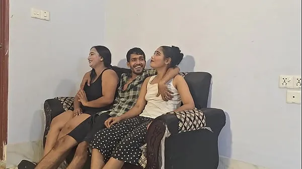 Show Hanif and Adori and nasima - Desi sex Deepthroat and BBC porn for Bengali Cumsluts threesome A boys Two girls fuck my Movies