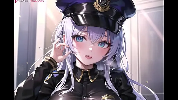 Naked Big Tits Police Officer showing off her booty (with pussy masturbation ASMR sound!) Uncensored HentaiFilmlerimi göster