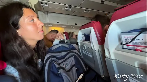 Show Risky extreme public blowjob on Plane my Movies