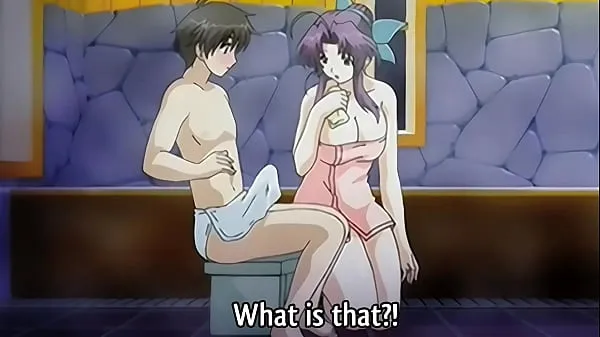 Step Mom gives a Bath to her 18yo Step Son - Hentai Uncensored [SubtitledFilmlerimi göster