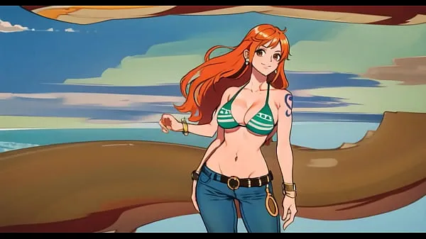 Show AI generated Nami | One Piece my Movies